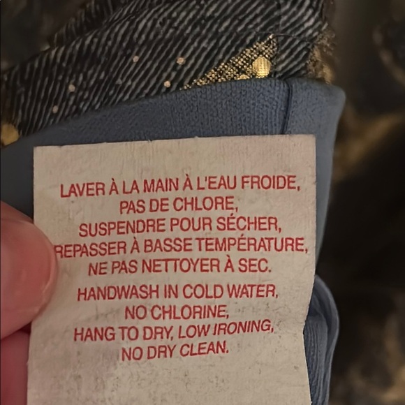 Joseph Ribkoff Gold & Blue Made in Canada zip front statement Jacket, size 10 - Picture 10 of 11